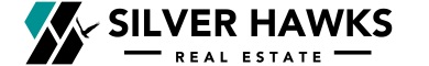Silver Hawks Logo Real Estate Banner logo