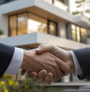 Silver Hawks Real Estate Hand Shake Property dealer